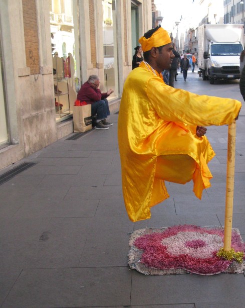Street Entertainer Via del Corso