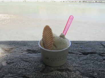 Gelato from Gelateria Ponte Pietra, Verona 