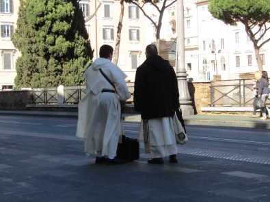 Priests in Rome 